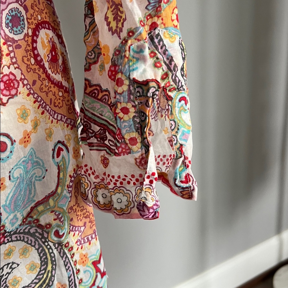 Athleta Paisley Swim Cover-Up - Picture 4 of 6